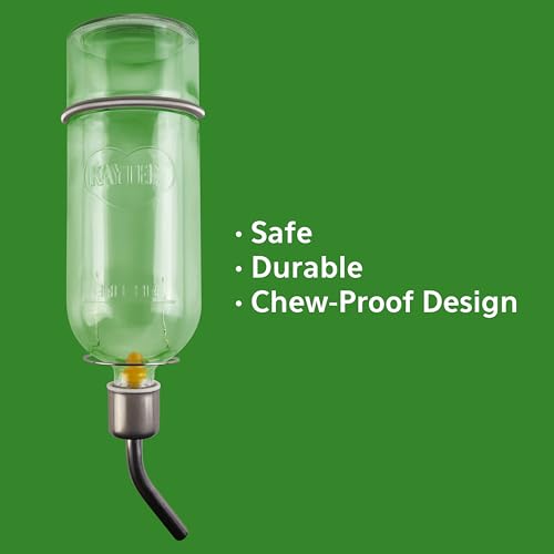 Kaytee Chew-Proof Water Bottle for Pet Ferrets and Rabbits, 26 oz by Kaytee - Image 4