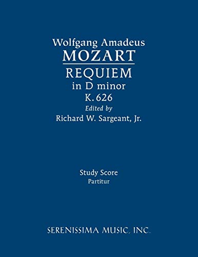 Requiem in D minor, K.626: Study score (Latin Edition)