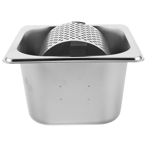 SOIMISS Rouleau à Beurre en Acier Inoxydable 18 L Support Distributeur de Beurre Professionnel pour Hamburgers Pâtisserie et Barbecue Outil Cuisine Polyvalent pour Sorties en Plein