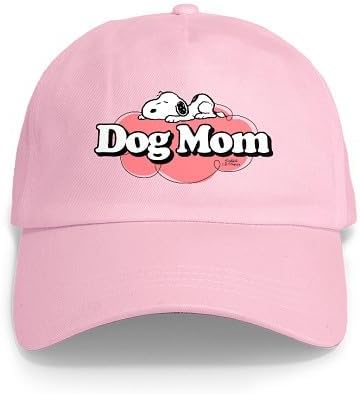 CafePress Snoopy Dog Mom Adjustable Baseball Cap