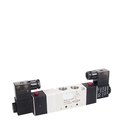 Vanne pneumatique 5/3 voies 4V130E-06 pour éviter les chutes - 4