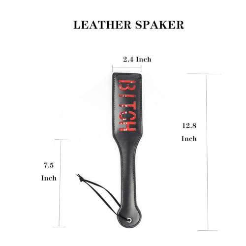 Paddel Sex SM,Leder Paddle Flogger Peitsche Erotik,Bdsm Peitsche,Cosplay Sexspielzeug für Erwachsene