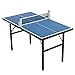 Table De Ping-Pong Pliable, Table De Ping Pong pour Professionnel Étanche Ensemble De Table De Tennis Portable, Facile À Assembler avec Filet, 2 Raquettes De Ping-Pong Et 3 Balles