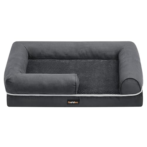 FEANDREA �� �x�b�h �􂦂� �ӂ�ӂ� �l�G�ʗp �y�b�g�x�b�h �N�b�V���� ����~�� ���L���p�r �L���C �����^���p�x�b�h 76×51×18cm �_�[�N�O���[ PGW074G01V1