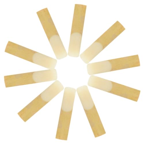 ifundom Tenor Sax Replacement 10pcs Saxophone Reeds 2.5 Strength Fit for Your Instrument