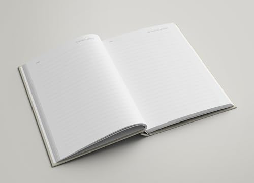 Image of AccuPrints Hard Bound Paper Notebook|Compact Size A5 (8.25 x 5.7)|200 Pages, 80 gsm|Flat Opening Hardbound Quitting diary-01