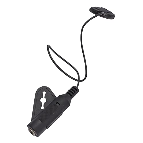 CIMAXIC アコースティックギターピックアップ ウクレレ用ピックアップ 多機能音響機器 ギターアクセサリー 簡単取り付けと高音質集音効果