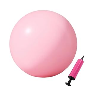 Exercise Ball – 25cm Mini Training Tool | Core Strength Ball With PVC Material, Compact Fitness Accessory, Workout Equipment For Girls Women Exercise And Balance Training