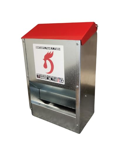 DUNCAN'S FAMILY FARM STORE Duncans Poultry 12 LB Mini Space Saver Wall Feeder