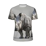 Photo Gallery animale rinoceronte stampa elegante uomo estate t-shirt allenamento esecuzione allenamenti traspirante eser, nero , m Photo Gallery animale rinoceronte stampa elegante uomo estate t-shirt allenamento esecuzione allenamenti traspirante eser, nero , m