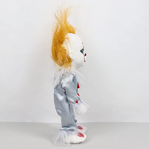 Style On Fleek Clown Plush Doll Horror Movie Stuffed Toy Figure Scary Terror Halloween Plushies Gifts For Kid Children 5.9' Birthday #TOP6