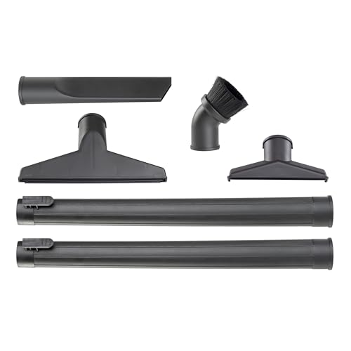 WORKSHOP Wet/Dry Vacs Shop Vacuum Accessories WS17856A Locking Attachment Kit (6-pieces) for Wet Dry Vacuum Cleaners, Fits Most 1-7/8-inch Extension Wands and Hoses by WORKSHOP Wet/Dry Vacs - Used condition - US$37.55
