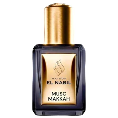 El-Nabil - Olio profumato, 5 ml, Musc Misk Musc Profumo per uomo e donna (Musc Makkah)