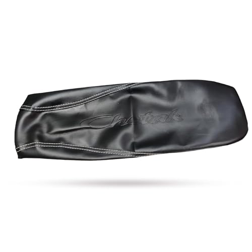 Image of EV Chetak Seat Cover with Anti Skid 3D Footmat Compatible with EV Bajaj CHETAK 3501, 3502 & 3503 3D