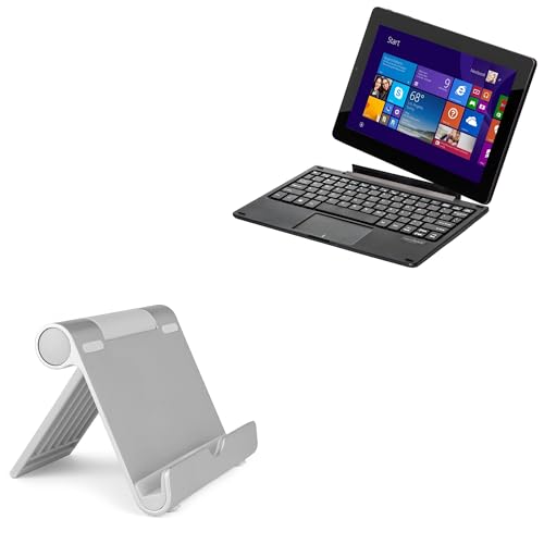 BoxWave Stand and Mount Compatible with E Fun Nextbook 10 - VersaView Aluminum Stand, Portable, Multi Angle Viewing Sturdy