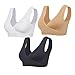 Lemef Schwangerschafts Still Schlaf BH Nahtlos Ohne Bügel 3 Stück