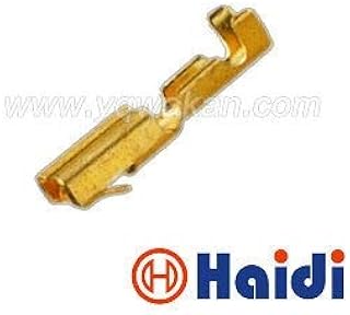 Onvas 100pcs auto wire terminal for Onvas connector, G115 crimp loose Tin-plated replacement terminals 8240-4092 - (Color: 1000pcs)