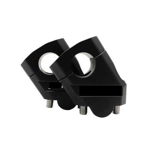 Elevadores manillar motocicleta de aluminio negro 22mm V-Strom 650 DL650