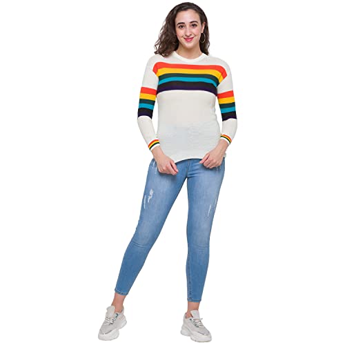 Image of Globus Women Multicoloured Striped T-Shirt