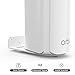 Wall Mount Holder for NETGEAR Orbi 770/870/990/370 Series Tri-Band WiFi 7 Mesh Network System (RBE773,RBE873,RBE973S),Simple and Sturdy Mental Wall Mount Holder Stand Bracket by HOLACA (2 Pack)