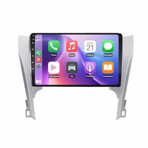 Radio coche 2 DIN para Toyota Camry, manos libres Bluetooth y mapas integrados con Android Auto
