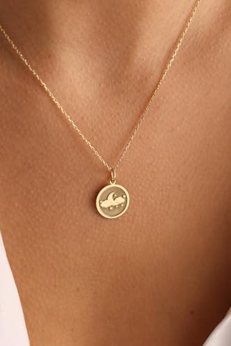 Collier lune et étoile en argent 925 LKBEADS avec chaîne 45 cm