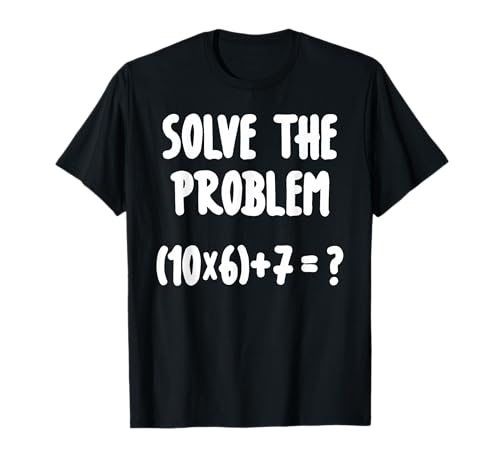 Brainrot 67 Meme 6-7 Funny Math Teacher T-Shirt