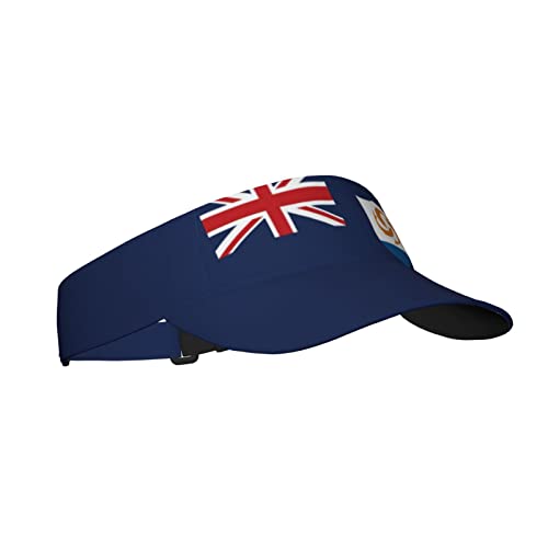 Image of Cute Funny Flag Hat Women Men Adjustable Flag Sport Sun Visor Hat Summer Fashion Sun Cap Beach Flag Hat