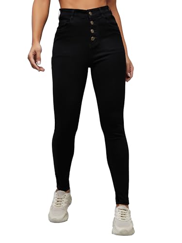 Image of Dolce Crudo Distressed High Rise Skinny Jeans for Women