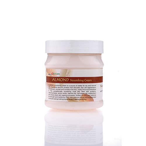 GemBlue BioCare Face & Body Massage Cream – 500ml – Enriched with Natural Extracts – For Glowing & Smooth Skin (500 ml, Almond)