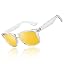 Transparent Frame | Yellow Night Driving Lens Transparent Frame | Yellow Night Driving Lens