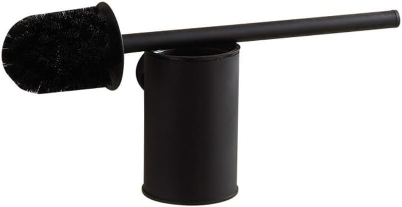 Brosse de toilette entièrement fermée anti-odeurs avec manche inox robuste