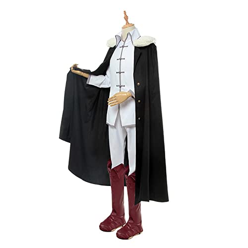 Halloween Cosplay Cosplay Adult Costume White Uniform Coat Cloak Women Men Halloween