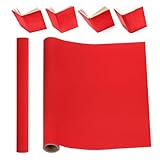 PATIKIL 40x16 Buchbindetuch, Leinen Buchumschlag Buchbinderei Reparaturtuch Buchbindetuch für Buchbinderei Buchkunst Nähen DIY Handwerk, Rot