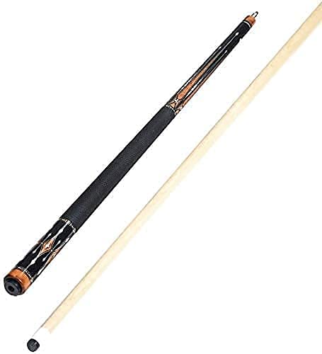 Queue de Billard Pool Cue Queue de Billard en érable 58 en 19-19,5 oz avec Pointes de Queue de 12,75 mm 1/2 Queue de Billard Fendue utilisée pour la Queue de Billard de Sport de Club Scolaire LIOYUH Cover
