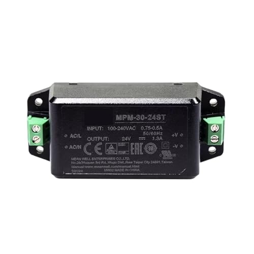 Alimentation à découpage MPM-30-5ST 30W Mean Well à sortie unique 5V