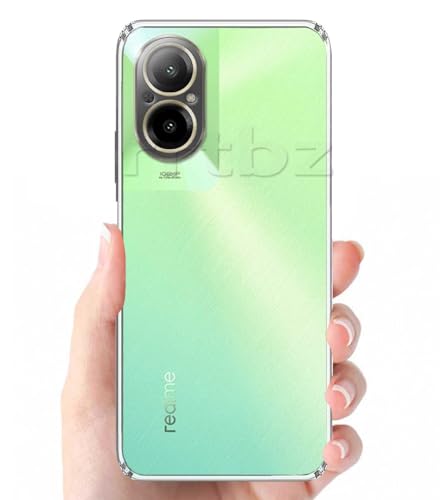 Image of Soft Silicone TPU Back Cover Compatible with Realme C67 4G