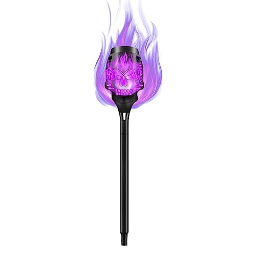 Torce a Fiamma Solare per Esterni, Torce a energia Solare | Luci Esterne solari con Fiamma tremolante - Luci solari da Giardino, Torcia Impermeabile IP55 con Fiamma tremolante per Giardino