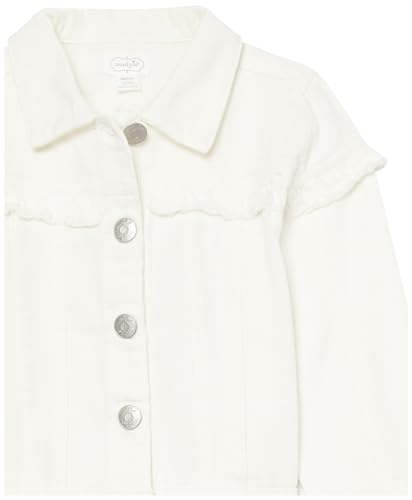 Mud Pie Girls Girl White Denim Jacket ;3