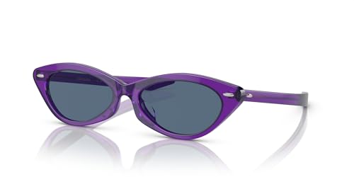 Tory Burch Sunglasses TY 7197 U 193580 Transparent Purple Dark Blue