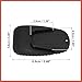 ACROPIX 12pcs Motorcycle Kickstand Pad Support Plate Pad Parking Stand Side Stand Extension Pad Black Car Parts