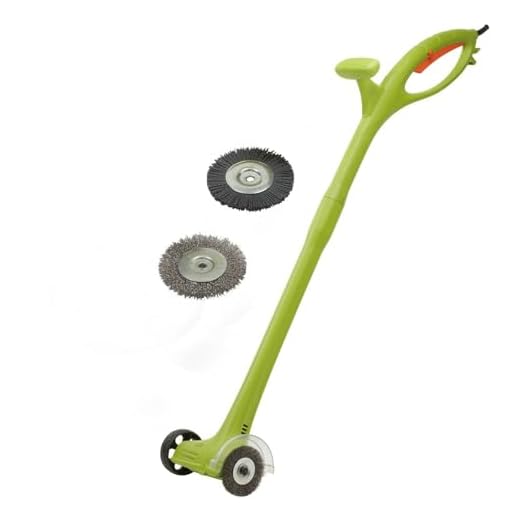 Garden Gear Electric Weed Sweeper with 4 Brushes