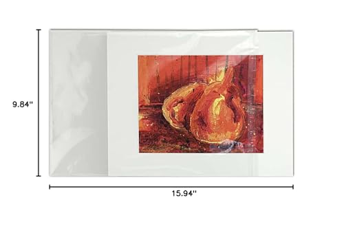 Image of Creative Mark Krystal Seal Art and Photo Bags - Resealable Archival Storage Bags Art Sleeves Plastic Bag Used For Protecting Artwork Resealable With Adhesive Strip - [25 Pack - 9 x 12 inch]