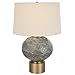 Uttermost 30200-1 Lunia - 1 Light Table Lamp-25 Inches Tall and 17 Inches Wide