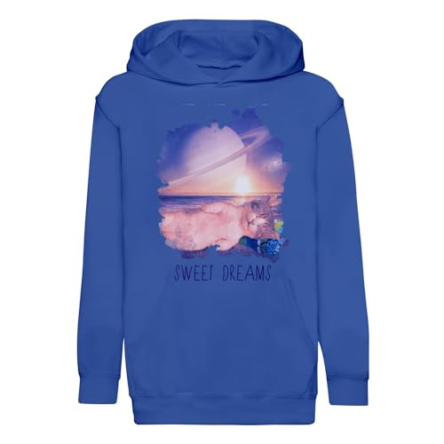 Sweat enfant chat fini les pulls ternes avec cette oeuvre surréaliste
