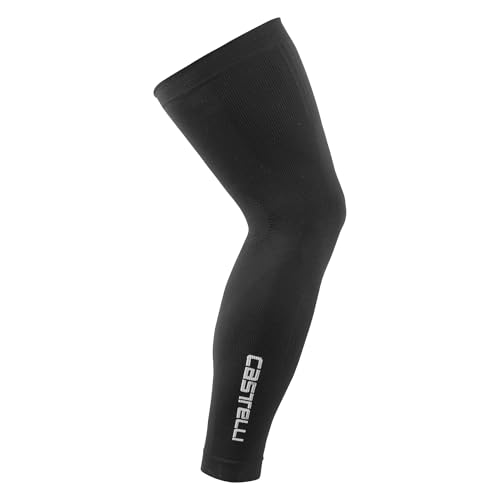 Castelli Pro Seamless Leg Warmer, Scaldamuscoli Unisex – Adulto, Black, L/XL