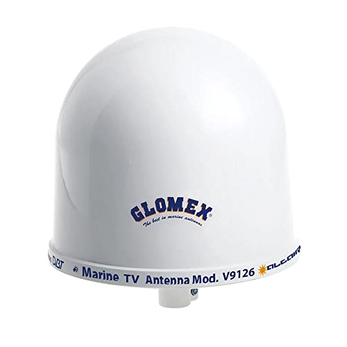Antenne TV V9126 26.5dB radome 250mm réception TNT HD extérieure omnidirectionnelle