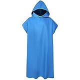 【Gran Material】: Nuestro poncho de playa está hecho de microfibra de alta calidad, suave, respirable, cómoda y buena absorción de agua, no lastimará tu piel. Con pez hueso patrón de moda