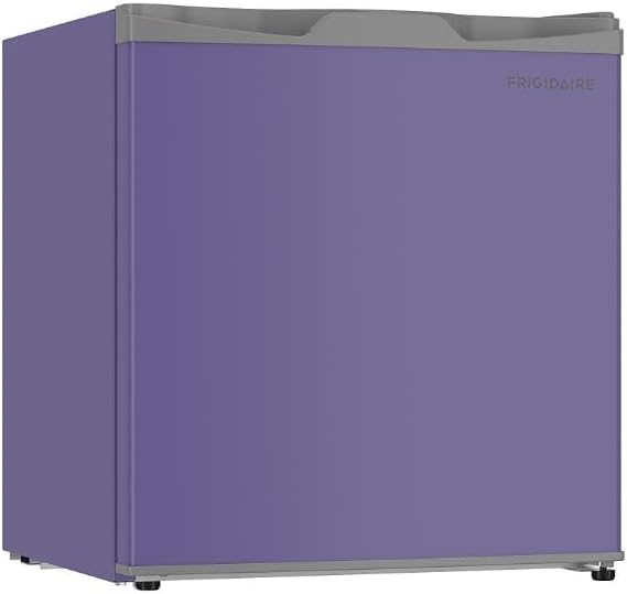 Frigidaire EFR115-PURPLE 1.6 Cu Ft Compact Fridge for Office, Dorm Room, Mancave or RV, Purple