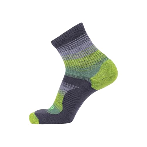 Image of GRIP6 Wool Micro-Crew Socks: Lightweight Wool Socks for Hiking, All Day Comfort - Wicking Crew Socks for Men and Women